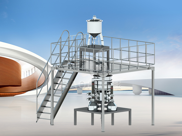 惰氣保護密閉防爆篩分系統