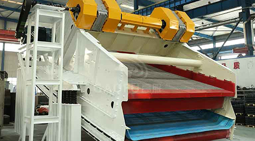 香蕉振動(dòng)篩篩分解決方案的核心設(shè)備